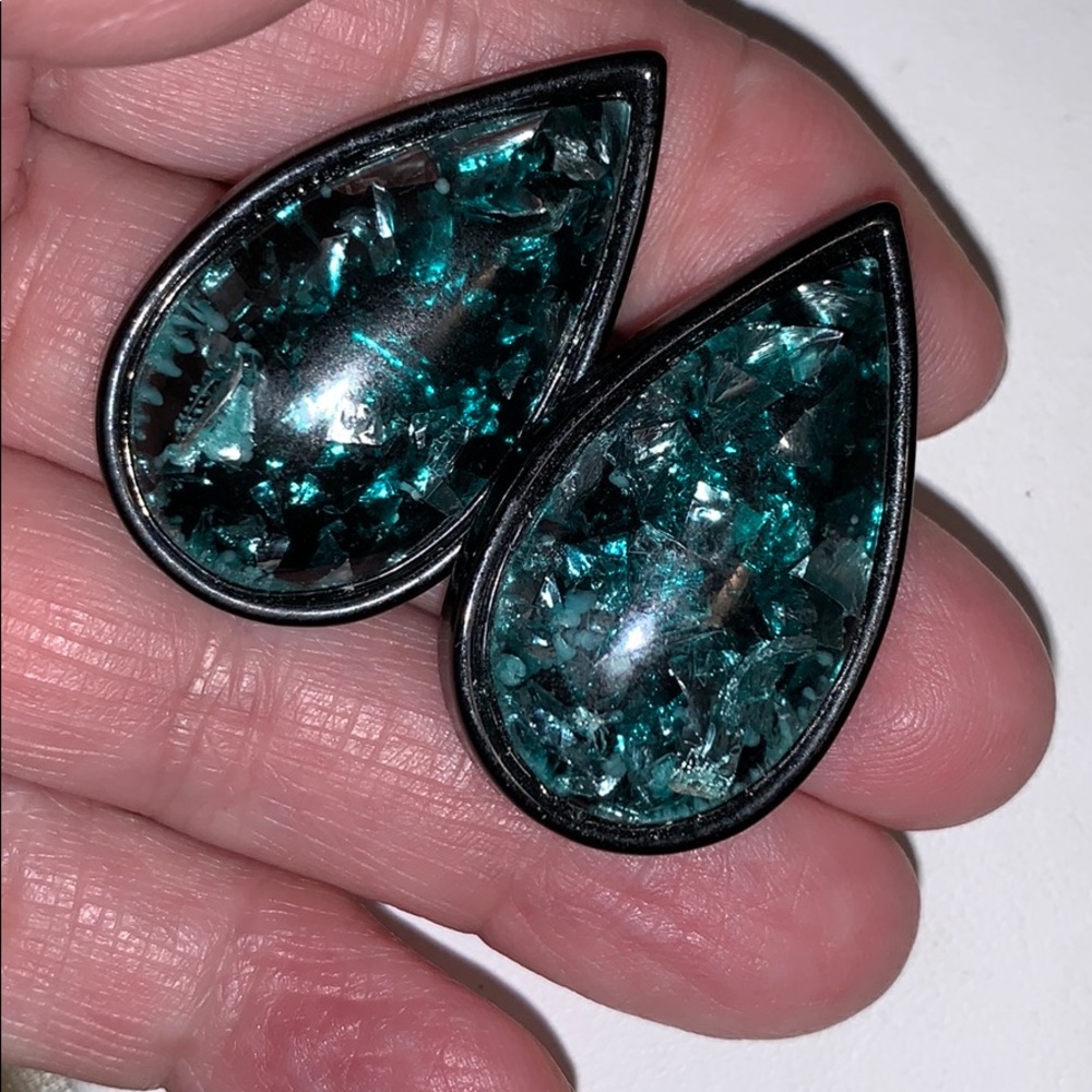 Confetti Teardrop Earrings